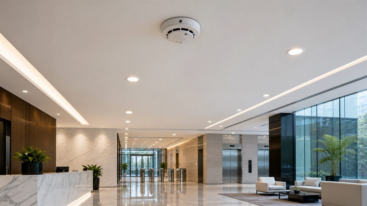 Commercial Buildings real-life fire safety application