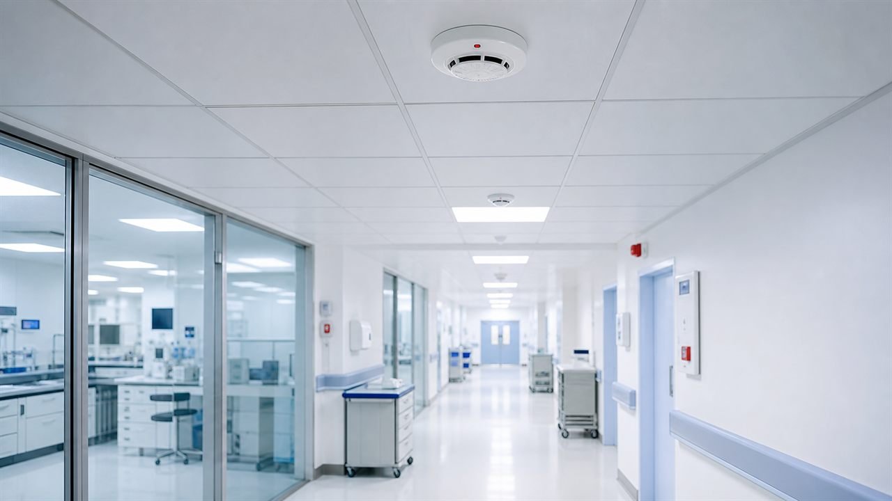 Healthcare Facilities real-life fire safety application