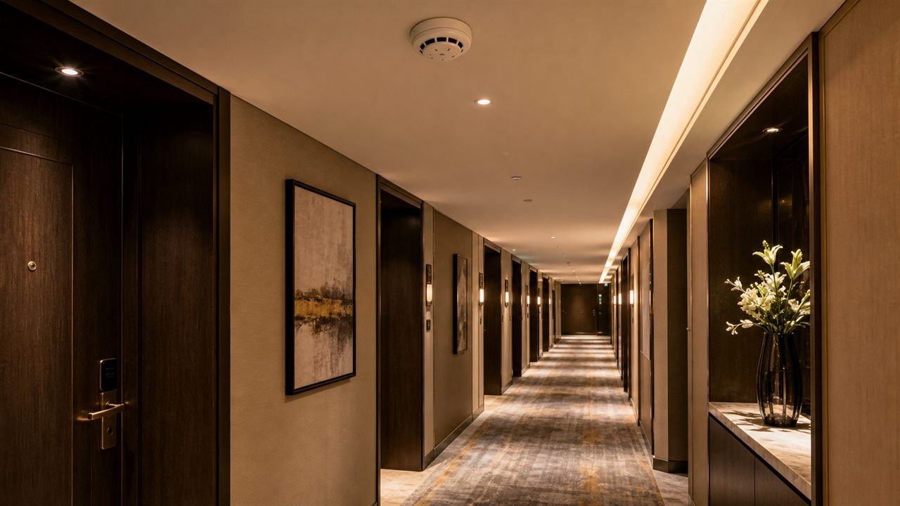 Hotels and Hospitality real-life fire safety application