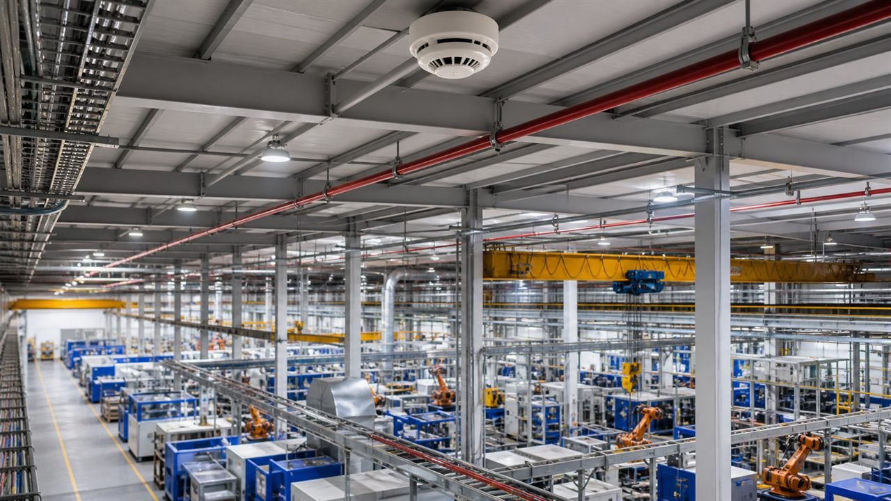 Industrial Fire Safety real-life fire safety application