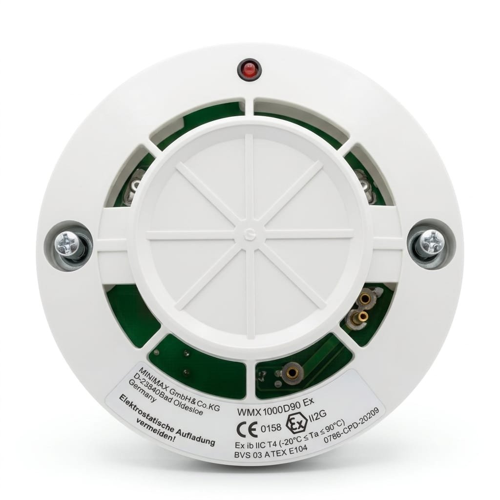 Minimax Heat Detector Front Top View