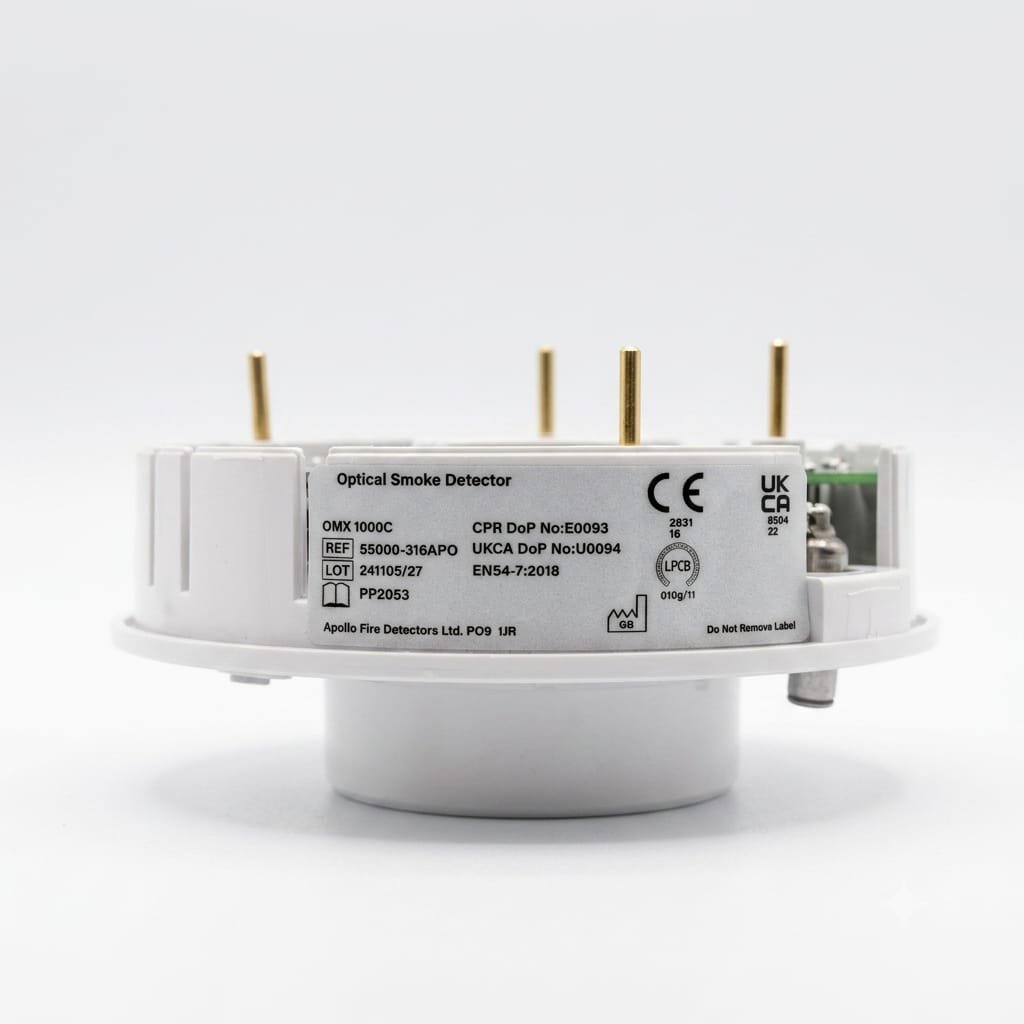 Optical Smoke Detector 1001 CE Side View
